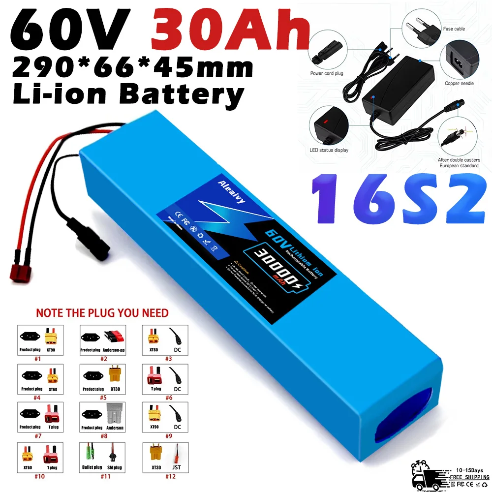 60V 50Ah Electric Scooter Battery - 2025 E-Bisiklet/Scooter için Yükseltilmiş 60 V