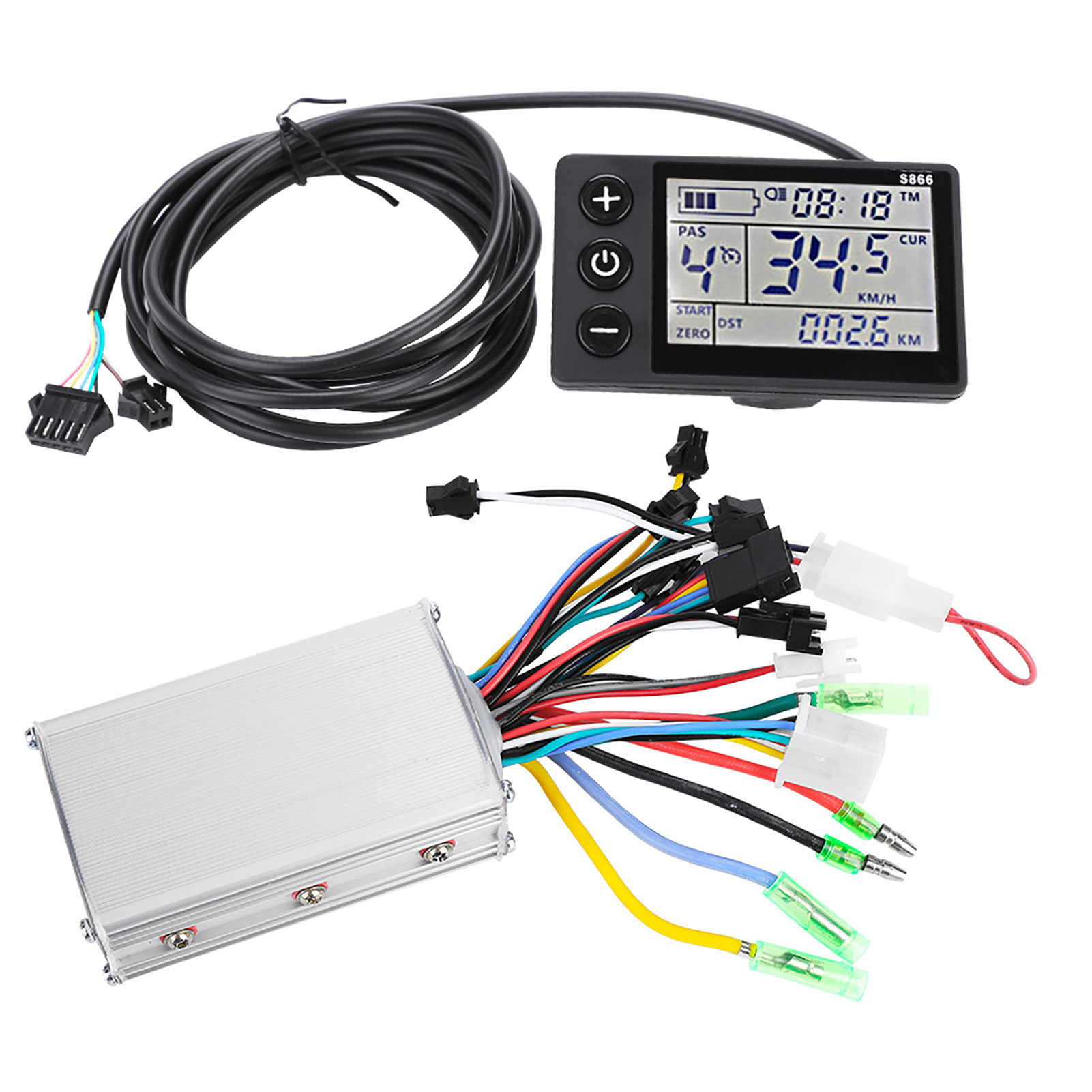 Kelly Kls7230S Controller - Motor kontrolörü LCD Motor kontrolörü 24V