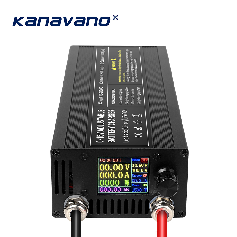 60A100A CC CV Ayarlanabilir Ak - 84V 20A Smart Charger incelemesi ve fiyatı