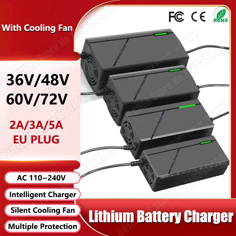 36V 48V 60V 72V Şarj Cihazı 2A - 84V 20A Smart Charger incelemesi ve fiyatı