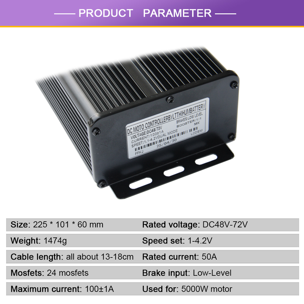 100A Kontrol Cihazı, Elektrikl - 72V 100A Sabvoton Controller incelemesi ve fiyatı